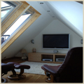 Room in a loft conversion