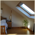 Room in a loft conversion